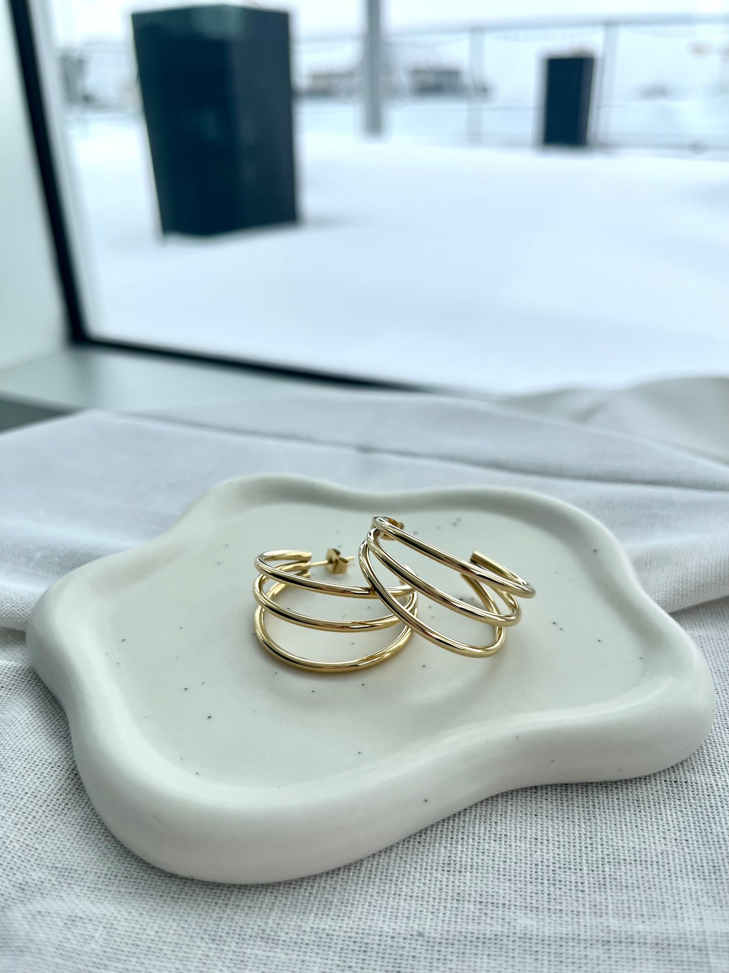 Boucles d'oreilles Claire