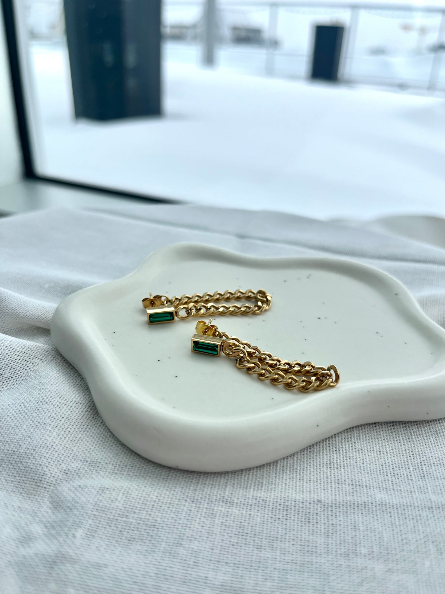 Boucles d'oreilles Marine