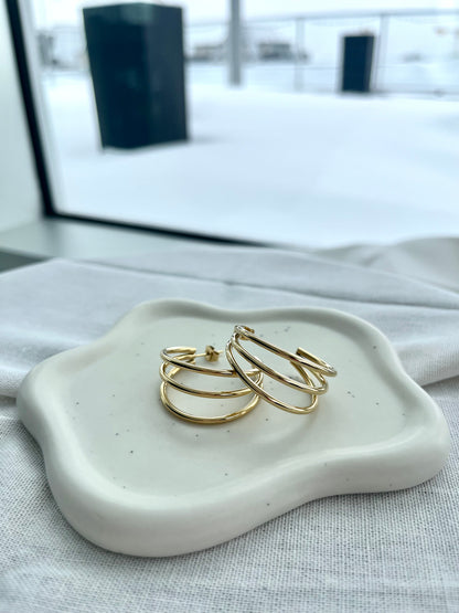 Boucles d'oreilles Claire
