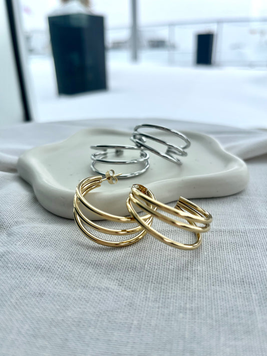 Boucles d'oreilles Claire