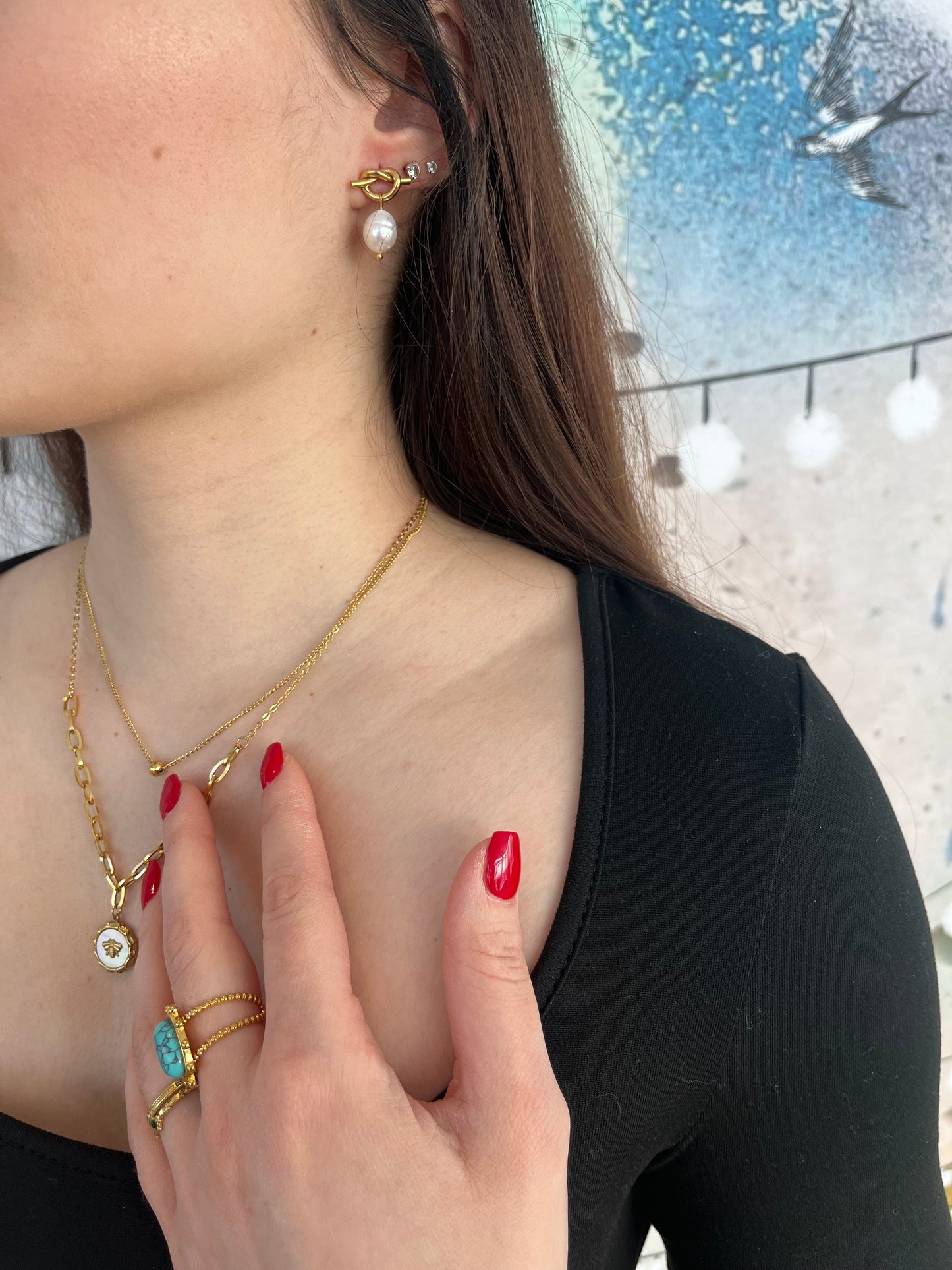 Boucles d'oreilles Louise